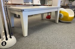 4-6 Week Delivery - Classic White Pool Dining Table - 6ft or 7ft