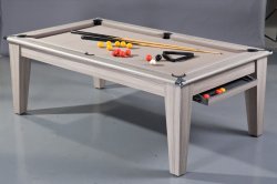 4-6 Week Delivery - Gatley Driftwood Classic Pool Dining Table - 6ft or 7ft