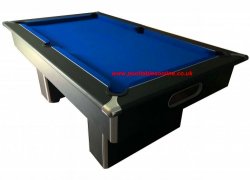 2-4 Week Delivery - Gatley Classic Slimline Black Slate Bed Pool Table - 6ft or 7ft