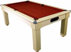 Optima Florence Light Oak Pool Dining Table