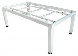 Dynamic Vancouver 7ft Matt White American Pool Dining Table