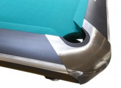 Dynamic Hurricane 9ft Black American Tournament Pool Table