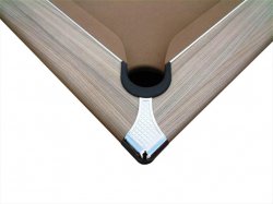 Gatley Classic Slimline Driftwood Pool Table - 6ft or 7ft