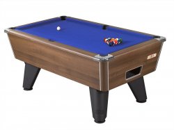 Supreme Winner Walnut Free Play Pool Table