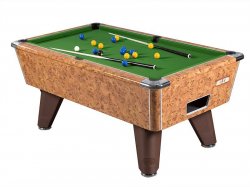 Supreme Winner Amberwood Finish Pool Table