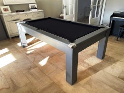 DPT Avant Garde 2.0 Onyx Grey Pool Dining Table