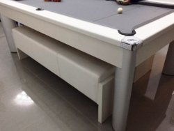Pool Table Benches with Leatherette Padding