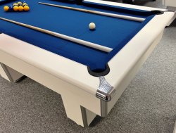 4-6 Week Delivery - Classic Slimline White Pool Table - 6ft Size