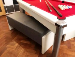 Pool Table Benches with Leatherette Padding
