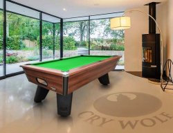 Brown Wolf Slate Bed Pool Table - 6ft or 7ft