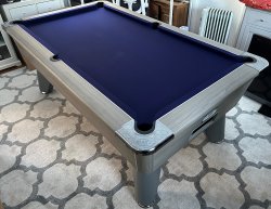 DPT Omega Pro Grey Oak Slate Bed Pool Table