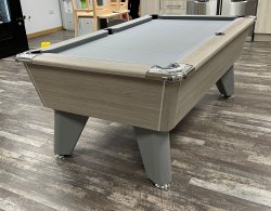 2-4 Week Delivery - 7ft DPT Omega Pro Grey Oak Pool Table