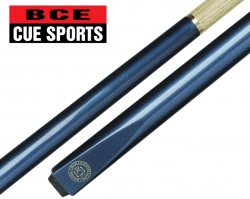 BCE Blue Pool or Snooker Cue - 2 Piece 57 Inch.