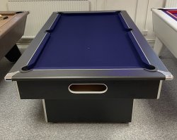 4-6 Week Delivery - Classic Slimline Black Pool Table - 6ft Size