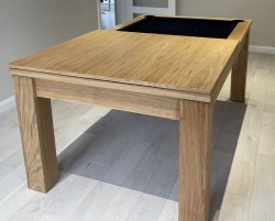 The Elixir Natural Oak Pool Dining Table - 6ft or 7ft
