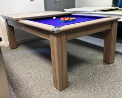 2-4 Week Delivery - Classic Square Leg Driftwood Pool Dining Table - 6ft or 7ft