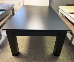 4-6 Week Delivery - Modern Classic Black Pool Dining Table - 6ft or 7ft