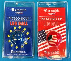 Aramith Mosconi Cup Lag Ball  Team Europe & Team USA