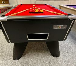 2-3 Week Delivery - 7ft Supreme Winner Black Pool Table