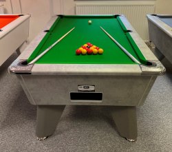 DPT Omega Pro Concrete Slate Bed Pool Table - 6ft or 7ft