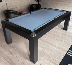 DPT Avant Garde 2.0 Black Pool Dining Table