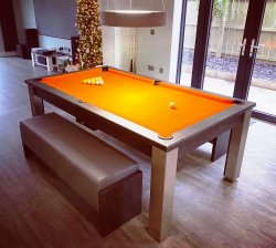 The Elixir Pool Dining Table - ALL FINISHES