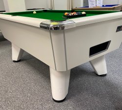 Supreme Winner White Free Play Pool Table