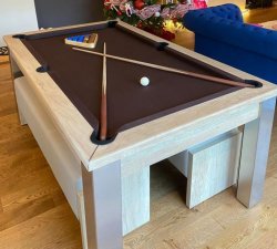 The Elixir Pool Dining Table - ALL FINISHES