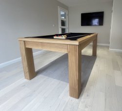 The Elixir Natural Oak Pool Dining Table - 6ft or 7ft