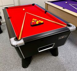 2-4 Week Delivery - 7ft Supreme Winner Black Pool Table