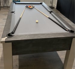 2-4 Week Delivery - Spirit Anthracite 6ft or 7ft Pool Table