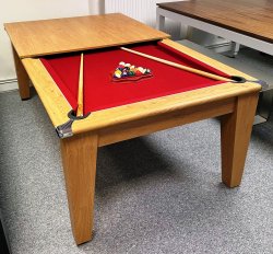 2-4 Week Delivery - Gatley Classic Oak Pool Dining Table - 6ft or 7ft