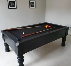 Traditional Turned Leg Pool Table - 6ft or 7ft Sizes