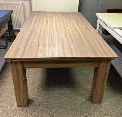 2-4 Week Delivery - Classic Square Leg Driftwood Pool Dining Table - 6ft or 7ft