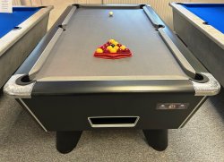 2-4 Week Delivery - 7ft Supreme Winner Black Pool Table