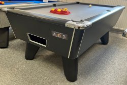 2-4 Week Delivery - 7ft Supreme Winner Black Pool Table