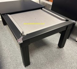 Traditional Pool Dining Table in Black - 6ft and 7ft Sizes