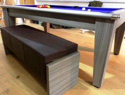 Traditional Driftwood Pool Dining Table - 6ft or 7ft Sizes
