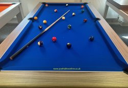Traditional Driftwood Pool Dining Table - 6ft or 7ft Sizes