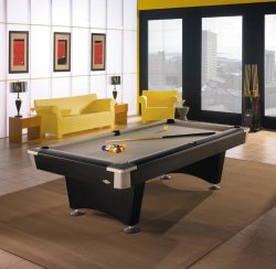 CLEARANCE SALE - 7ft Brunswick Black Wolf II American Pool Table