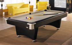 CLEARANCE SALE - 7ft Brunswick Black Wolf II American Pool Table