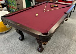 CLEARANCE SALE - Brunswick Allenton Ball & Claw 8ft American Pool Table