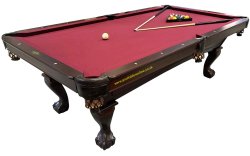 CLEARANCE SALE - Brunswick Allenton Ball & Claw 8ft American Pool Table