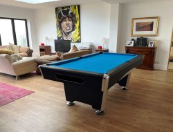 CLEARANCE SALE - Dynamic Triumph 8ft Black American Pool Table