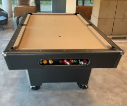 CLEARANCE SALE - Dynamic Triumph 8ft Black American Pool Table