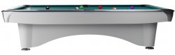 Dynamic III White Gloss Pool Table - 8ft or 9ft