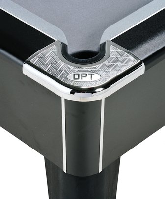 Omega Pro Mechanical Pool Table Corner Profile