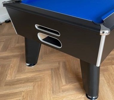 Optima Classic Coin Operated Pool Table with Triangle Holder