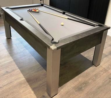 Spirit Tournament Slate Bed Pool Table in Anthracite