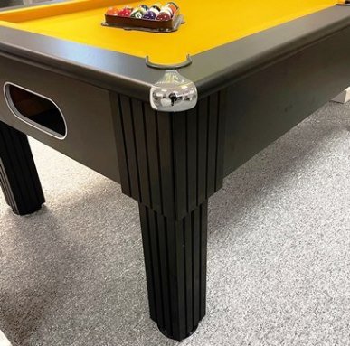 Paris Pool Table – Black Cabinet Finish